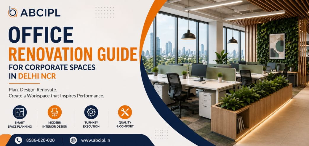 Office Renovation Guide for Corporate Spaces in Delhi NCR